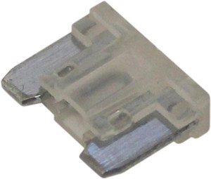 100 Pc. 25A Clear Min Blade Low Profile Fuses  9948-36