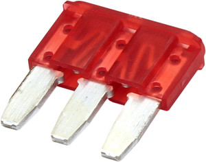 5 Pc. 10A Micro Three Blade Fuses  10310-14