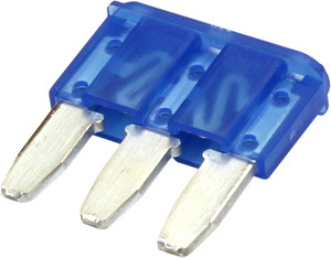 100 Pc. 15A Micro Three Blade Fuses  10315-36