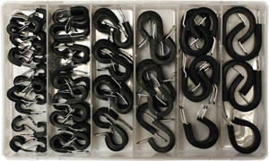 80 Pc. Rubber Insulated P-Clamp Assortment Kit  30601-91