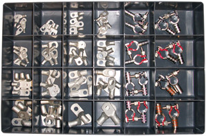90 Pc. Lug & Battery Terminal Assortment Kit  34001-91