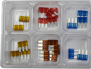 20 Pc. Micro Three Blade Fuse Assortment  60605-91