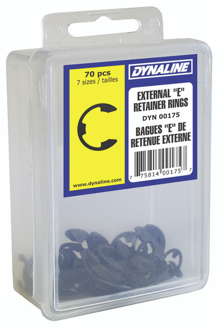 70 Pc. E-Retainer Ring Dynakit  00175