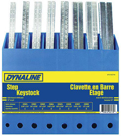 Plastic 8 Compartment 12" Keystock Organizer