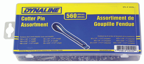 560 Pc. Cotter Pin Assortment  10102
