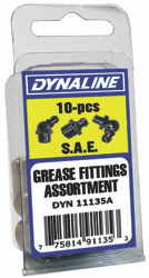 10 Pc. SAE Grease Fitting Dynapak  11135A