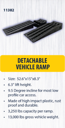 Detachable Vehicle Ramp  11382