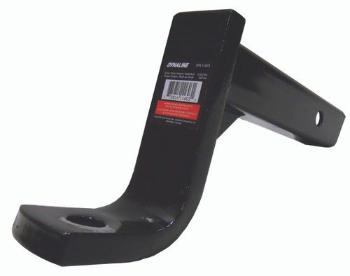 Welded Steel Ball Mount 6" Drop / 5" Rise @ 6,000 lbs.  11603
