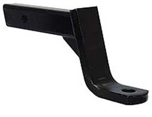 Chrome Welded Steel Ball Mount 4" Drop / 3" Rise @ 6,000 lbs.  11612
