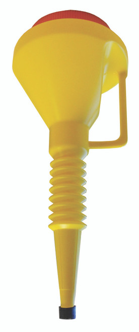 Plastic Dirt Free Funnel w/Screw Top Lid 4.5" Diameter  14035