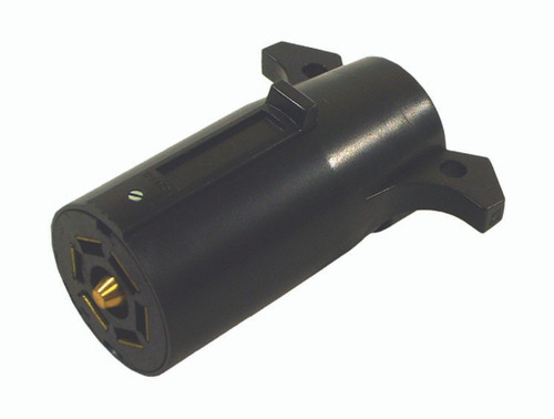 Round 7 Blade Plastic Plug - Trailer Side  27050