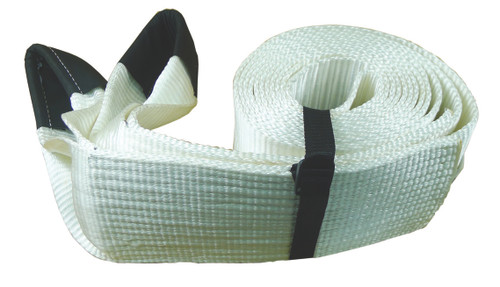 White Polyester Recovery Strap 4" x 20' @ 35,000 lbs.  50922
