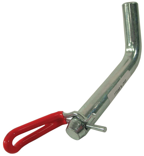 1/2 x 3" Zinc Plated Receiver Pull Pin w/Vinyl Coated Clip  66270