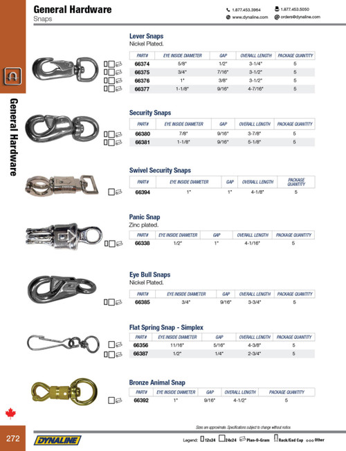 Lever Snap  66375