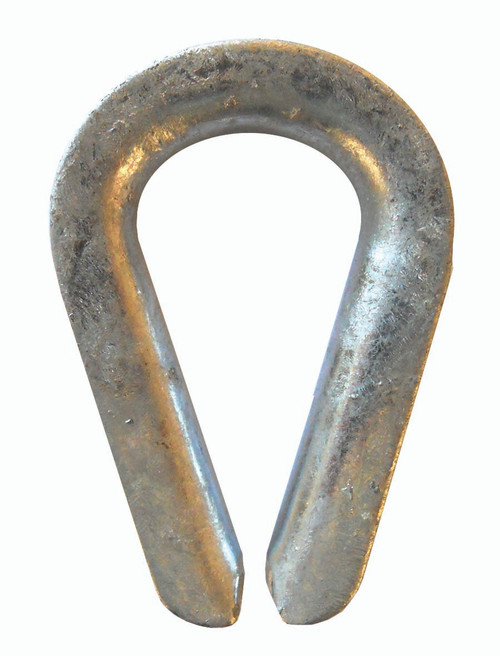 Heavy Wire Rope Thimble 1/4"  77060
