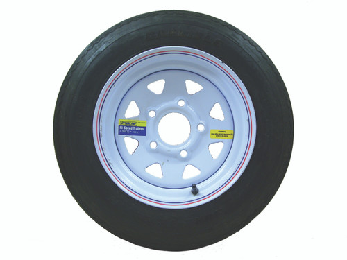 4.80 x 12" 4- Bolt High Speed Trailer Wheel  80120