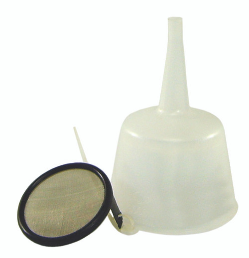 Cluthe® Plastic Funnel w/Filter 3"  C30030
