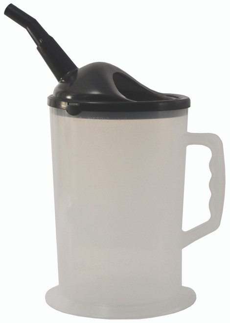 Cluthe® Plastic Calibrated Measuring Container 155 oz.  C34046