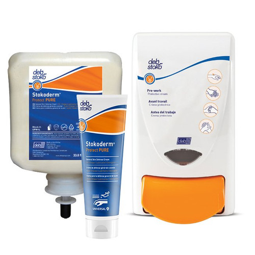 Stokoderm® Protect PURE Unscented Skin Protection Cream 100ml Tube  UPW100ML