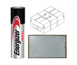 AA 1.5V MAX® Alkaline Battery (570/pk)    E91VP