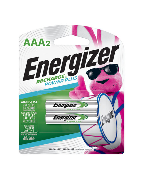 AAA 1.2V Recharge® Rechargeable Battery (2/pk)    NH12BP-2