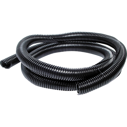 3/4" x 100' UV Resistant Black Plastic Split Loom  SPL-12BLK
