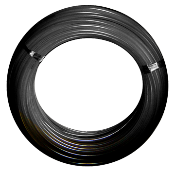 1/2" x 500' Low Density Black Polyethylene Tube  360-8BLK-500