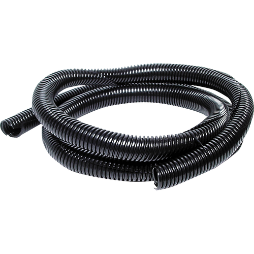 3/4" x 550' UV Resistant Black Plastic Split Loom  SPL-12BLK-CTN