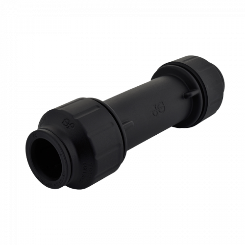 1/2" JG® Black Polypropylene CTS Twist Lock Connector  1/2SCEP