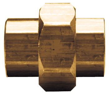 1-1/4" Cast Brass Female NPT Swivel Union  104-J