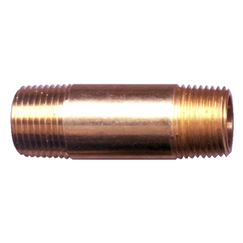 3/4 x 5" Brass Male NPT Pipe Nipple  113-E5