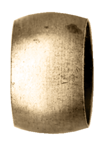 3/8" Brass DOT Metal Line Compression Sleeve  1160-6