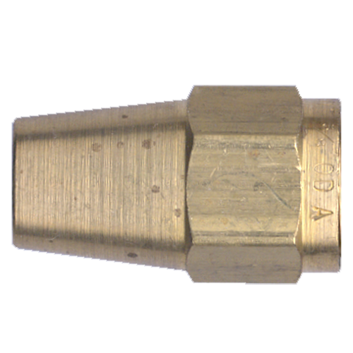 1/4" Brass DOT Metal Line Compression Nut  1161-4