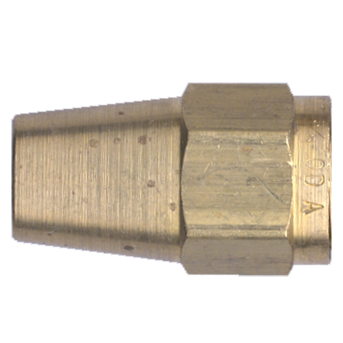 1/2" Brass DOT Metal Line Compression Nut  1161-8