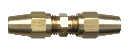 1/2" Brass DOT Metal Line Compression Union  1162-8