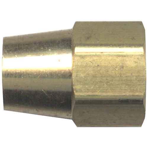 3/8" Brass Compression Long Nut  161-6