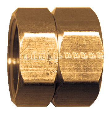 3/4"-11.5 x 3/4" Brass Female Water Hose Swivel - Female NPT Connector  199S-E