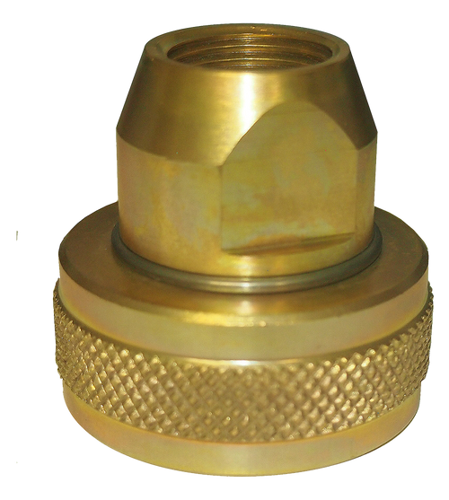 1-3/4 x F..885"-14 Brass Female ACME - Female POL (CGA510) Propane Filler Hose Adapter  2368