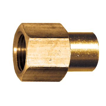 3/8 x 1/4" Brass Female 45° SAE Flare - Female NPT  Connector  30-6B