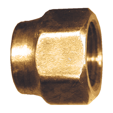 3/16" Forged Brass 45° SAE Long Nut  40-3