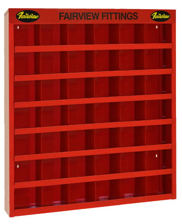 42 Compartment Metal Cabinet Only  42-CA