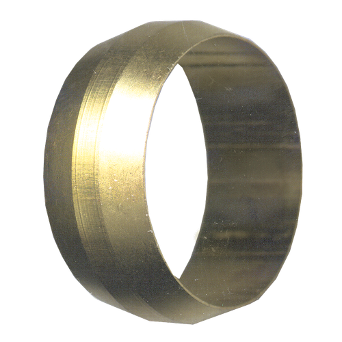7/16" Brass Metal Line Compression Sleeve  60-7