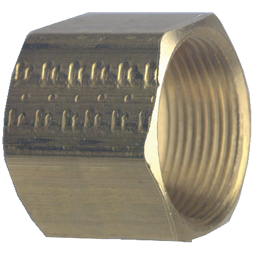 1/4" Brass Compression Sealing Cap  61CAP-4