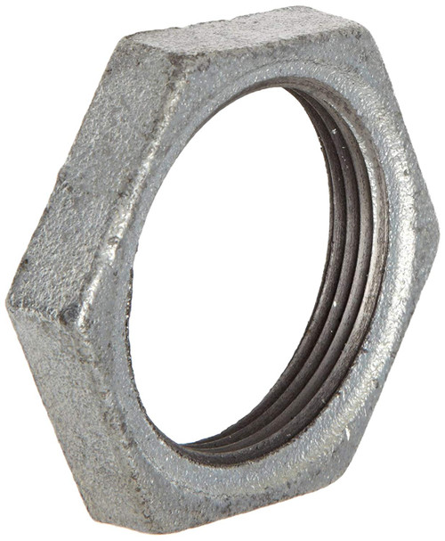1/4" Sch. 40 Black Iron Female NPT Jam Nut  BI-111-B