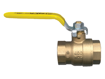 3/8" Forged Brass 150 PSI Female NPT Steam Approved Ball Valve  BV2103-C