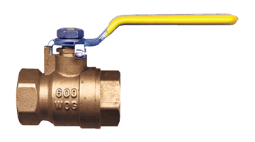 2" Forged Brass 600 PSI Female NPT Ball Valve  BV4103-M