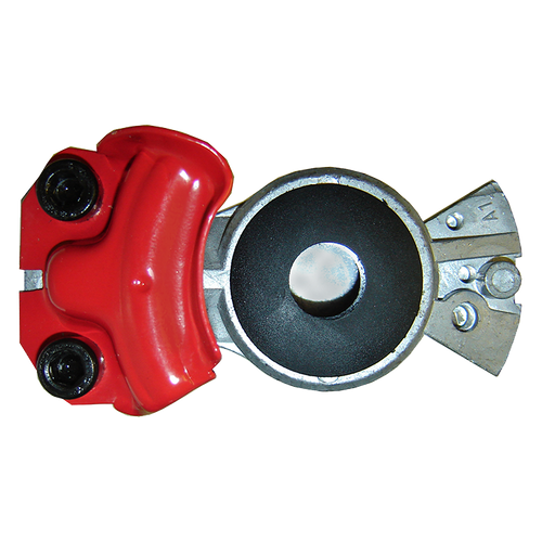 1/2" Red Emergency Female NPT Glad Hand w/Screen Seal  GHE-SC