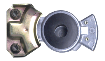 1/2" Plain Universal Female NPT Glad Hand w/Screen Seal  GHU-SC