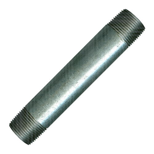 2 x 4" Sch. 40 Galvanized Male NPT Nipple  GI-113-M4