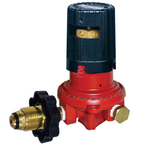 0-30 PSI  Adjustable Propane Regulator w/Male Soft Nose POL  GR-335-HW